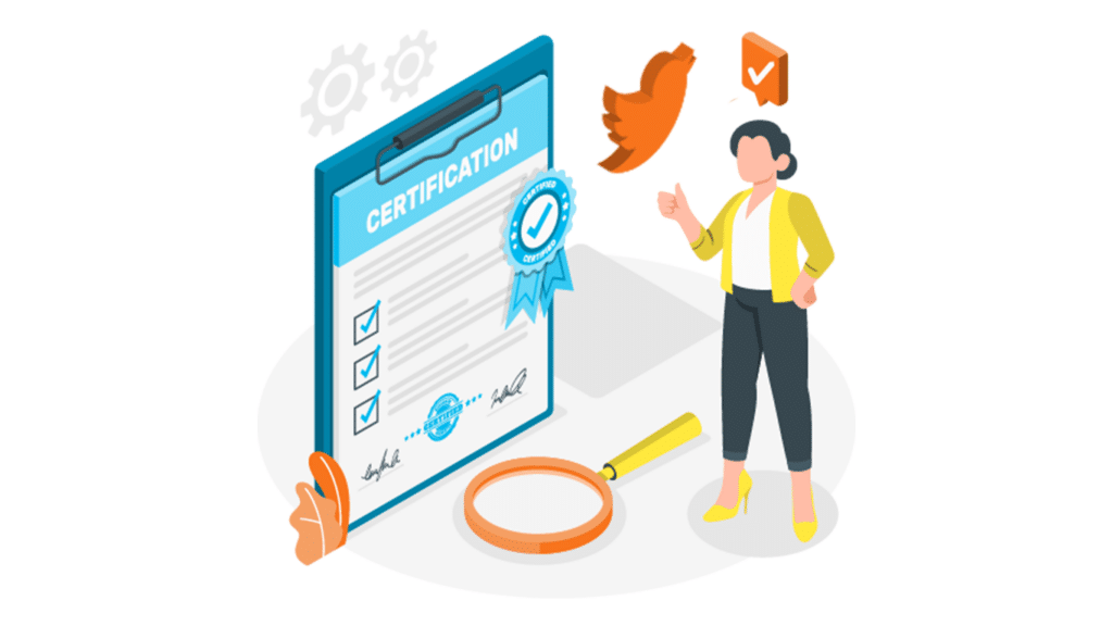 certification twitter