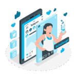 UGC et hashtags de marque illustration