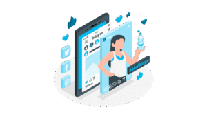 UGC et hashtags de marque illustration