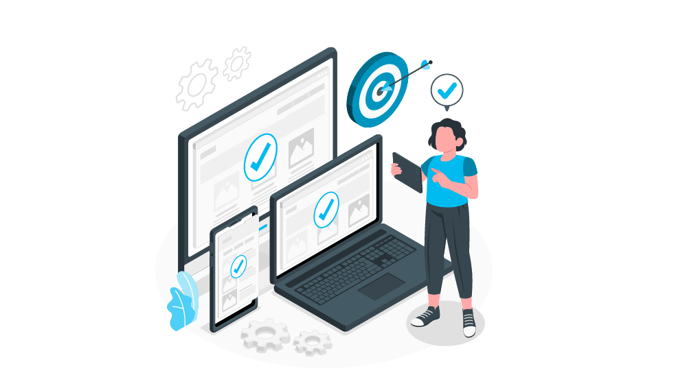 Personnalisation e-commerce illustration