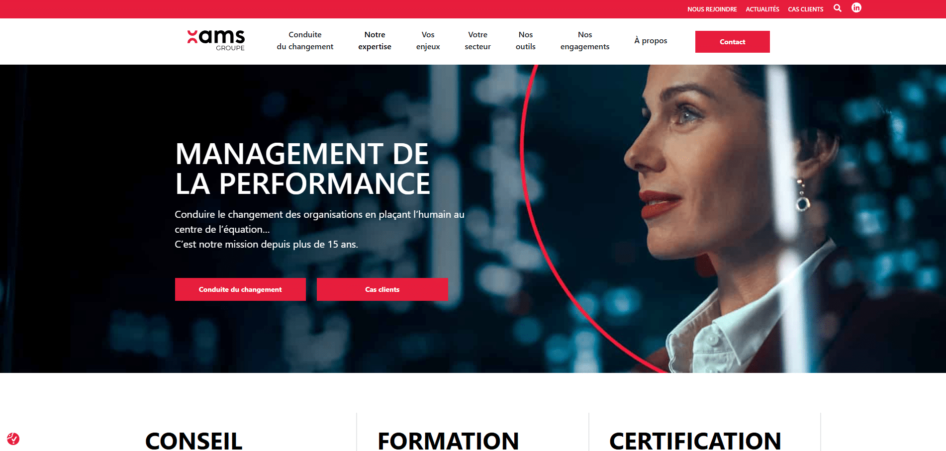 Le site A