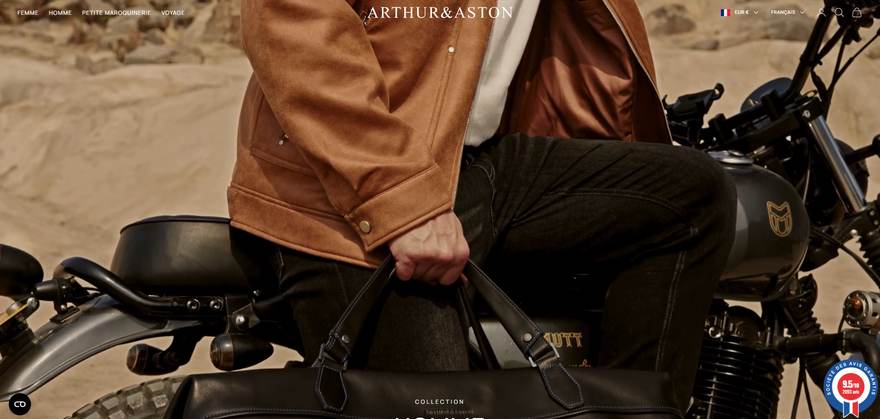 Le site Arthur & Aston